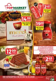 Top Market gazetka Strona 1: Kawa Rozpuszczalna Nescafé Classic €19,99, Napój gazowany Coca-Cola €2,49