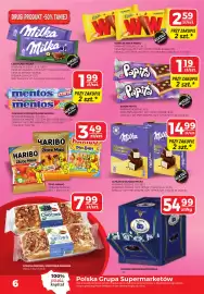 Top Market gazetka Strona 6: Alpejskie Mleczko Milka €14,99, Baton Papita €1,19