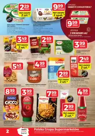 Top Market gazetka Strona 2: Serek Wiejski, Twarożek Naturalny Osm Piątnica €2,29