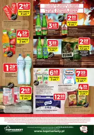 Top Market gazetka Strona 4: Napój gazowany Coca-Cola €2,49, Sok jabłkowy Tymbark €4,29