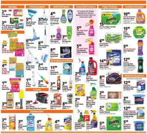 Ocean State Job Lot flyer week 41 Page 10: Lysol all purpose refill €3,99, White Cloud Paper Towels €8,99