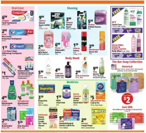 Ocean State Job Lot flyer week 41 Page 12: Colgate Total Toothpaste €6,99, Skintimate Shave Gel €3,99