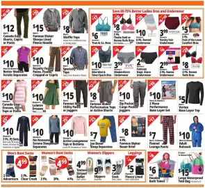 Ocean State Job Lot flyer week 41 Page 3: Better Medical Scrubs Separates €10,00, Men's Vortex Base Layer Top €5,00