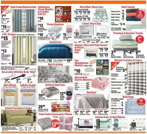 Ocean State Job Lot flyer week 41 Page 5: Sherpa or Velvet Plush Blankets €17,99