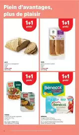 Spar Colruyt folder Pagina 4: Benecol margarine light €7,67, Vivera substitut de viande végétalien €3,60