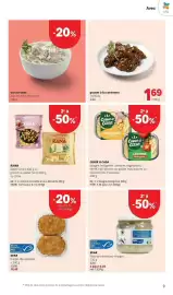 Spar Colruyt folder Pagina 9: Burger de cabillaud €10,40, Filets de hareng au vinaigre €5,23