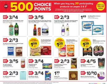 GIANT weekly ad week 41 Page 3: Pure Leaf Real Brewed Tea, Mtn Dew Kickstart, Deer Park Water or Eternal Water €5,00