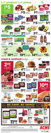 ACME weekly ad week 41 Page 4: Godshall's Chicken Bacon, Turkey Bacon €5,99, Red or Green Apple Slices €3,99