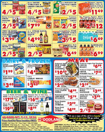 Foodland weekly ad week 41 Page 2: Dunkin' coffee €7,99, Hunt's tomatoes €5,00