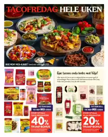Jacobs kundeavis Side 4: STORT UTVALG TACO-PRODUKTER, STORT UTVALG VILJE-PRODUKTER