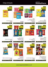 Musgrave MarketPlace leaflet Page 10: Walkers pmp 85p €14,79, Pringles €7,25