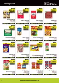 Musgrave MarketPlace leaflet Page 18: Lindt hot chocolate €42,39, Weetabix Cereal €24,99