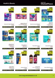 Musgrave MarketPlace leaflet Page 29: Pampers baby dry €19,99, Bodyform ultra long pmp €15,99