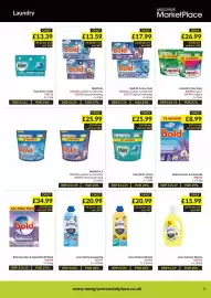 Musgrave MarketPlace leaflet Page 31: Bold all in one pods €17,99, Fairy all in 1 pods €25,99