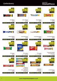 Musgrave MarketPlace leaflet Page 4: Galaxy milk pmp €13,59, Galaxy ripple €20,39
