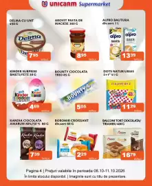 Catalog Unicarm Pagină 4: Boromir croissant div.sort €2,29, Bounty ciocolata trio €5,05