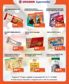 Catalog Unicarm Pagină 5: Tecsa petit beurre €4,05, Eu sunt genial biscuiti €0,89