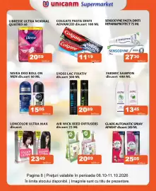 Catalog Unicarm Pagină 8: Colgate pasta dinti advanced €11,19, Glade automatic spray €25,05