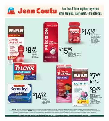 Jean Coutu (valid until 14-10)