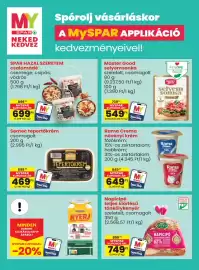 Spar akciós újság hét 41 Oldal 13: Spar hazai szeretem csalamádé €699,00, Semec tepertőkrém €469,00