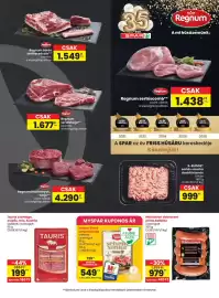Spar akciós újság hét 41 Oldal 19: Master Good selyemsonka €549,00, Nádudvari debreceni páros kolbász €979,00