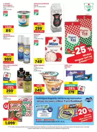Spar akciós újság hét 41 Oldal 22: Müller tejberiz €249,00, Mizo túró €749,00
