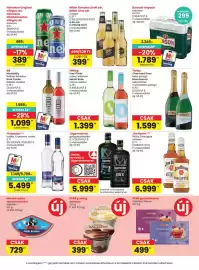 Spar akciós újság hét 41 Oldal 35: Jägermeister gyógynövénylikőr €5.999,00, Törley charmant doux muscosecco €1.599,00