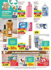 Spar akciós újság hét 41 Oldal 36: Zewa deluxe toalettpapír €3.469,00, Isana arcápolási termék