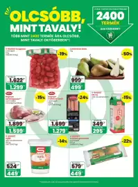 Spar akciós újság hét 41 Oldal 5: S-Budget burgonya €1.299,00, Conference körte €499,00