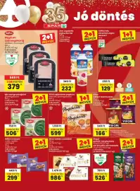 Spar akciós újság hét 41 Oldal 8: SPAR pogácsa €599,00, Zott jogobella €232,00