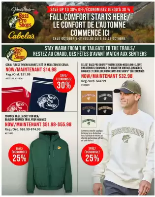 Cabela's (valid until 21-10)