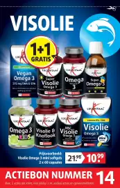 Lucovitaal folder Pagina 15: Lucovitaal Visolie Omega 3 mini softgels €10,99