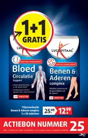 Lucovitaal folder Pagina 26: Lucovitaal Benen & Aderen complex €12,99