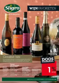 Sligro folder | Wijn Pagina 1: Segura Viudas Cava Brut €5,99