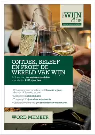 Sligro folder | Wijn Pagina 8: WIJN CLUB voor de échte liefhebber ONTDEK, BELEEF EN PROEF DE WERELD VAN WIJN Profiteer van