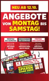 Kaufland DE tilbudsavis uge 42 Side 1: NEU AB 12.10. ANGEBOTE VON MONTAG BIS SAMSTAG! MONTAG BIS SAMSTAG Mehr als 300
