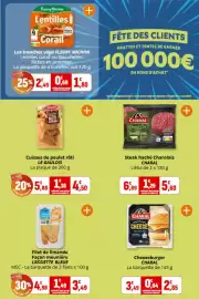 Catalogue Coccimarket page 7: L'ASSIETTE BLEUE Filet de limande €3,49, LE GAULOIS Cuisses de poulet rôti €4,50
