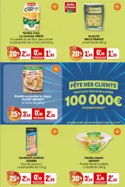 Catalogue Coccimarket page 8: Herta Tendre Croc' Le comtois €1,95, Belle France Gnocchi €1,30