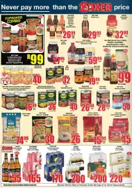 Boxer catalogue Page 6: FATTI'S & MONI'S Spaghetti / Macaroni €15,99, Taste & More Macaroni €74,99