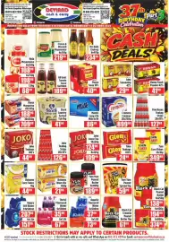 Devland Cash And Carry catalogue week 41 Page 2: Yum Yum Smooth Peanut Butter €189,99, AQuelle Flavoured Water €37,99