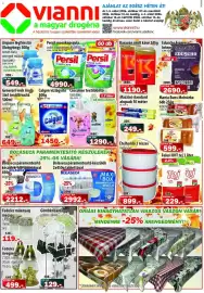 Vianni Drogéria akciós újság hét 41 Oldal 1: Karaván őrült kávé €1.190,00, Airpure légfrissítő €549,00