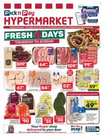 Pick n Pay Hypermarket catalogue Page 1: PnP Avocado Local €30,00, PnP Fresh Chicken Portions 12s €67,99