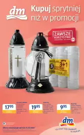 Dm drogerie markt gazetka Strona 1: dm dm Kupuj sprytniej niż w promocji ZAWSZE KORZYSTNIE t BIOFLARE GRATIS 3 3+1 ZESTAW