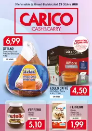Volantino Carico Cash & Carry Pagina 1: Offerte valide da Giovedì 8 a Mercoledì 21 Ottobre 2026 6,99 STELAD Prosciutto Crudo