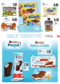 Volantino Carico Cash & Carry Pagina 17: Nestlé Nesquik Snack €1,49, Cameo Muu Muu Mini €1,65