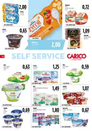 Volantino Carico Cash & Carry Pagina 18: Danone Yogoloso €1,07, Milk benessere sistema immunitario €1,49