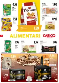 Volantino Carico Cash & Carry Pagina 24: Roberto Bruschetta €1,35, Roberto hamburger gourmet glassato €1,05