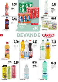 Volantino Carico Cash & Carry Pagina 26: San Benedetto bibite gassate €0,49, Monster energy drink €0,89