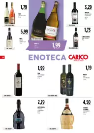 Volantino Carico Cash & Carry Pagina 28: Donelli vino €1,99, Turà vino frizzante €1,79
