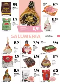 Volantino Carico Cash & Carry Pagina 9: Rosafino verde prosciutto cotto €3,99, Segata Speck del Trentino €6,99